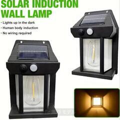 ほぼ新品　ソーラー発電式人感センサー・夜間センサー（演色性の高い）電球色LED　NO2の画像