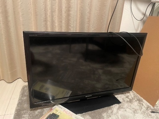 【SONY BRAVIA】テレビ　説明書あり