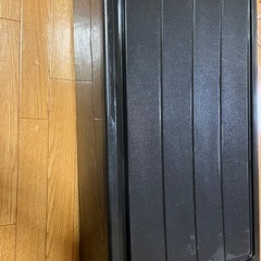 衣類収納ケース黒の画像