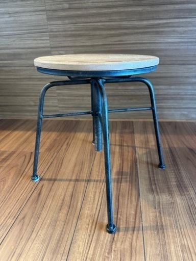 本日19:00受取で-500円】 ZARA HOME ザラホーム スツール 回転椅子 2脚