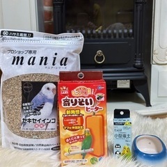 セキセイインコ餌(未開封) 他