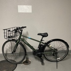 パナソニック電動自転車　グリーン