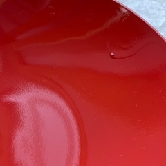 大盃・朱塗 30cm 日本舞踊小道具・祝い事の画像