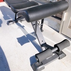 【引取】トレーニングベンチ 腹筋 可変式フラット FLYBIRDの画像