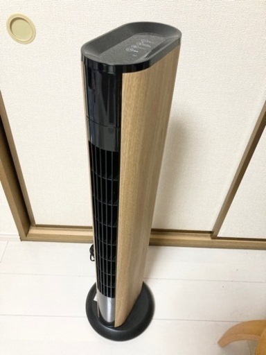 扇風機　タッチモニター　リモコン付き