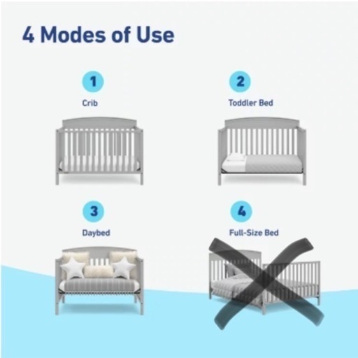 Graco ベビーベッド/ Baby Crib (English below)