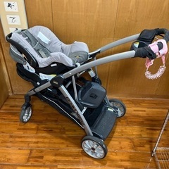 仕入れ終了、ラスト１点！2人用ベビーカートラベルセットの画像