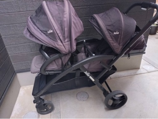 joie 2人乗りベビーカー　縦型