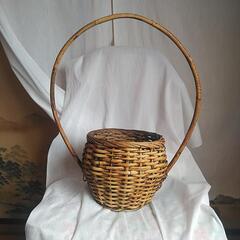 竹製品鉢植えカバー