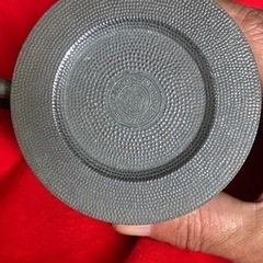 レトロ　シンガポール　ペイター　錫合金　錫97％の画像