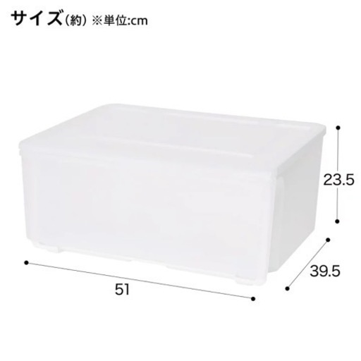 衣装ケース　4つセット
