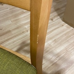 【値下げ】ニトリ　ダイニングテーブルセット　イス2脚の画像