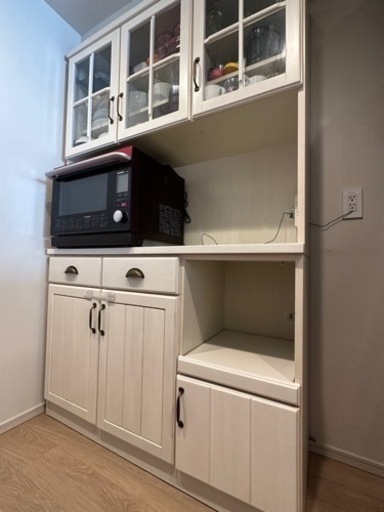 ニトリ　食器棚　キッチンボード　家具 収納家具 食器棚、キッチン収納