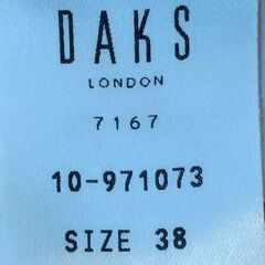 DAKS 半袖ニット レディース38サイズの画像