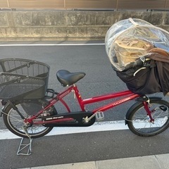 【美品！大幅値引き！】  フラッカーズ　アクティブ　子供乗せ自転車