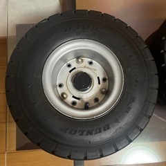 ジャイロX 純正タイヤ　ホイール、キャップ付きの画像