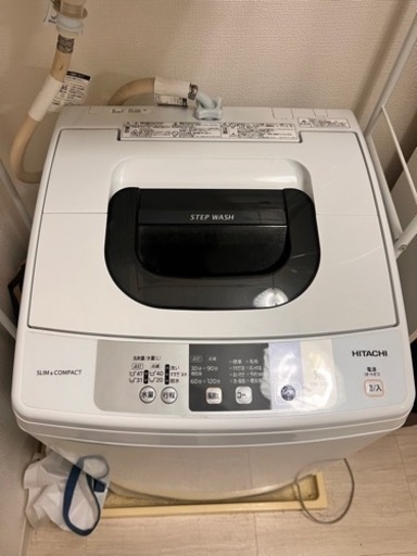HITACHI 洗濯機 18年製　値下げしました