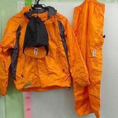 0126-066 logos レインスーツ　140サイズ