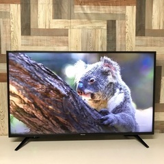 ①即日受渡❣️50型 4K液晶 TV Wチューナー搭載高画質32500円