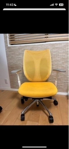 オフィスチェア　サブリナ　オカムラ　sabrina マンゴーイェロー　イェロー