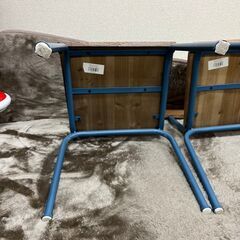 Recycle Wood プチチェアー 2脚セットの画像