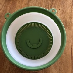 折りたためるシリコンザル・食品カバー26cm