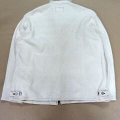 TORA'S WEAR Gジャン風デザイン コットンジャケット ヘビーウェイト 日本製 アイボリー 生成り 札幌市 中央区 南12条の画像