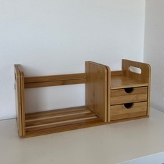 本棚　小物収納