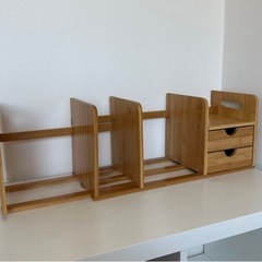 本棚　小物収納の画像