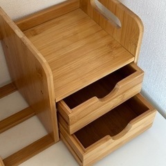 本棚　小物収納の画像
