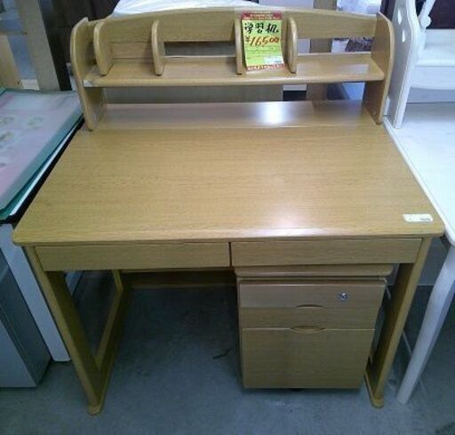 ID:G60091900　学習机インキャビ付き