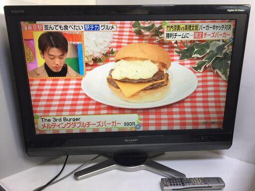 ◎SHARP シャープ LC-32DE5 32型 2009年 液晶テレビ【リモコン付き】