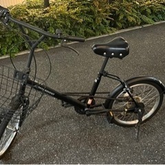 自転車譲ります　ミニベロ