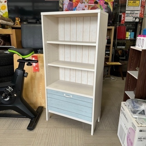 【ニトリ】 キャビネット 本棚 ホワイト 収納 40 家具・インテリア ニトリ キャビネット 棚 本棚 ホワイト