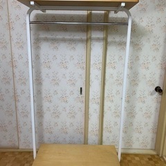 【最終値下げ】スチールハンガーラック　幅90cm