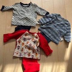 子供用パジャマ80サイズ3点セット【400円】