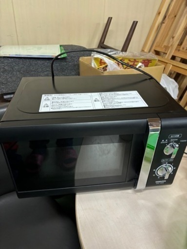 17年製の電子レンジ