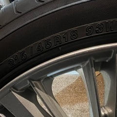 18インチタイヤホイールセット　の画像