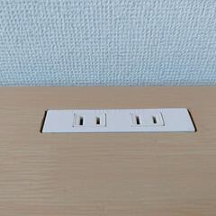 【※明日まで！！】ロフトベッド　ホワイト　階段　コンセント　パイプ　軽量　組み立て式の画像