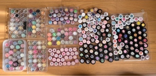 カラージェル　ラメ　ネイル用品　まとめ売り