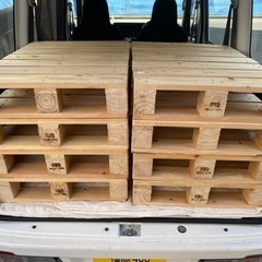 残り2枚 パレットベッド 木製パレット ユーロパレット 60x80cm