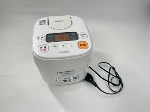アイリスオーヤマ　炊飯器　3合炊き　ERC-MA30-W
