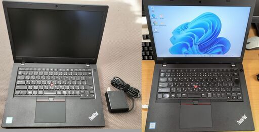 再値下げしました！MSオフィスインストールしました！訳ありLenovoノートThinkPad L480(CPU⇒i5-8250U搭載)、メモリー8GB搭載 SSD256GB(NVMe)、Webカメラ有り、有線 無線LAN,搭載)はいかがでしょうか？
