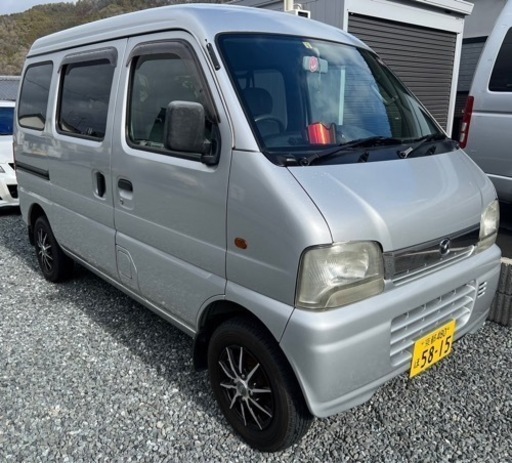 【車検R7年3月まで】4WDマツダ スクラムバン 11.7万キロ