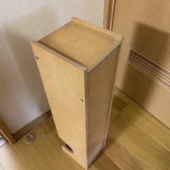 トイレットペーパーホルダー　収納　木製　トイレットペーパー棚の画像