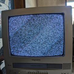 シャープ14型ブラウン管テレビデオ　VT-14GH5
