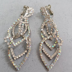 シルバーネックレス＆ブレスレット＆ピアス 3点セット シンプル キラキラ リングの画像