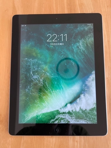 iPad 第二世代　wifi 16G au 中古品　箱　備品付き