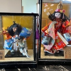 五月人形3万円！また、雛人形も５段飾りで有ります。料金は別料金で雛人形だけでもokです。の画像