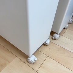 クード　ゴミ箱 3個セット　ホワイトの画像